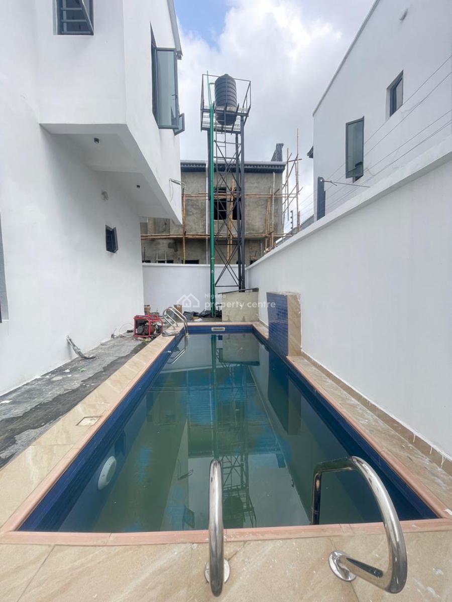Elegant 4 Bedroom Detached Duplex with Swimming Pool and Bq, Ajah, Lagos, Detached Duplex for Sale