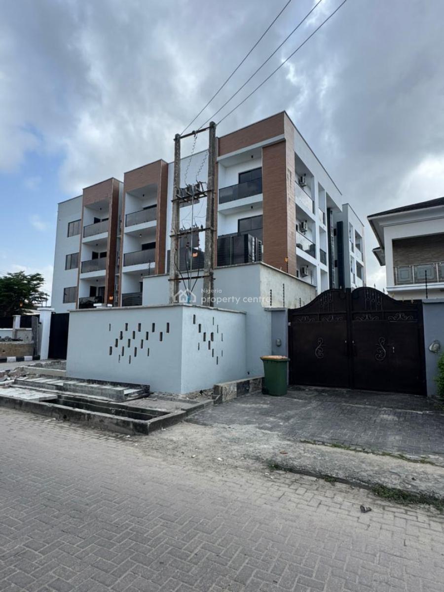 Newly Built Luxury 2 Bedroom Apartment All Rooms En-suite, New Road Alpha Beach, Chevron, Lekki, Lagos, Flat / Apartment for Rent