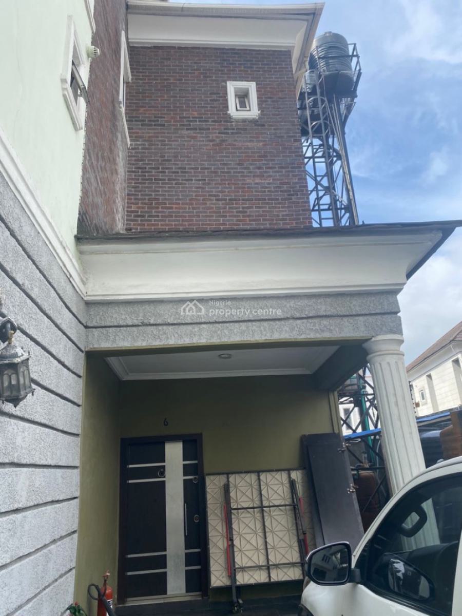 Serviced 4 Bedroom Terrace Duplex in a Serene Estate, Osapa, Lekki, Lagos, Terraced Duplex for Rent