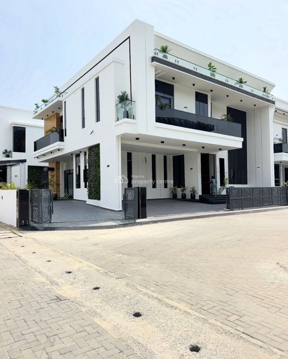 Magnificent 5 Bedroom Duplex with a Private Cinema & Pool, Chevron Drive, Lekki, Lagos, House for Sale