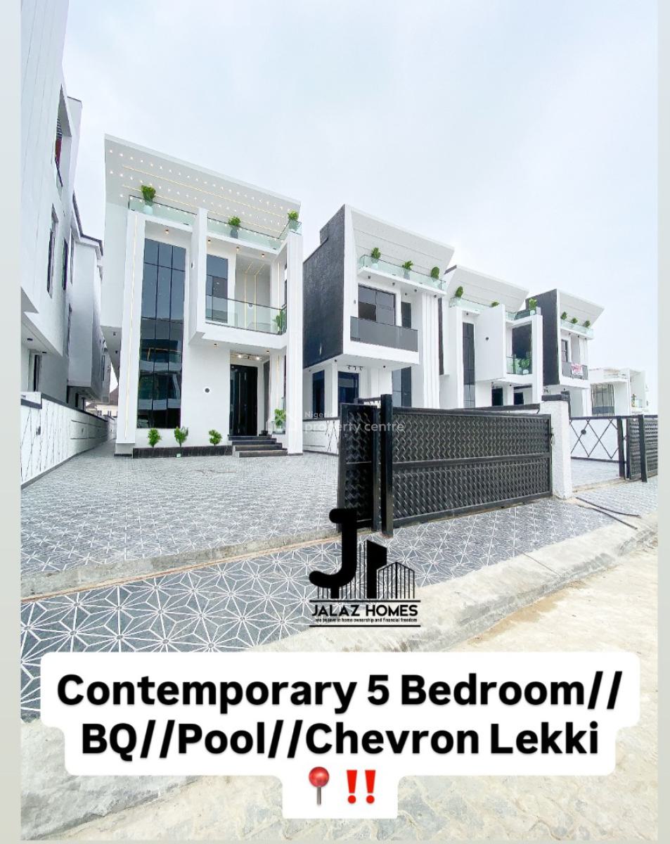 Contemporary 5 Bedroom Detached Duplex, Lekki, Lagos, House for Sale