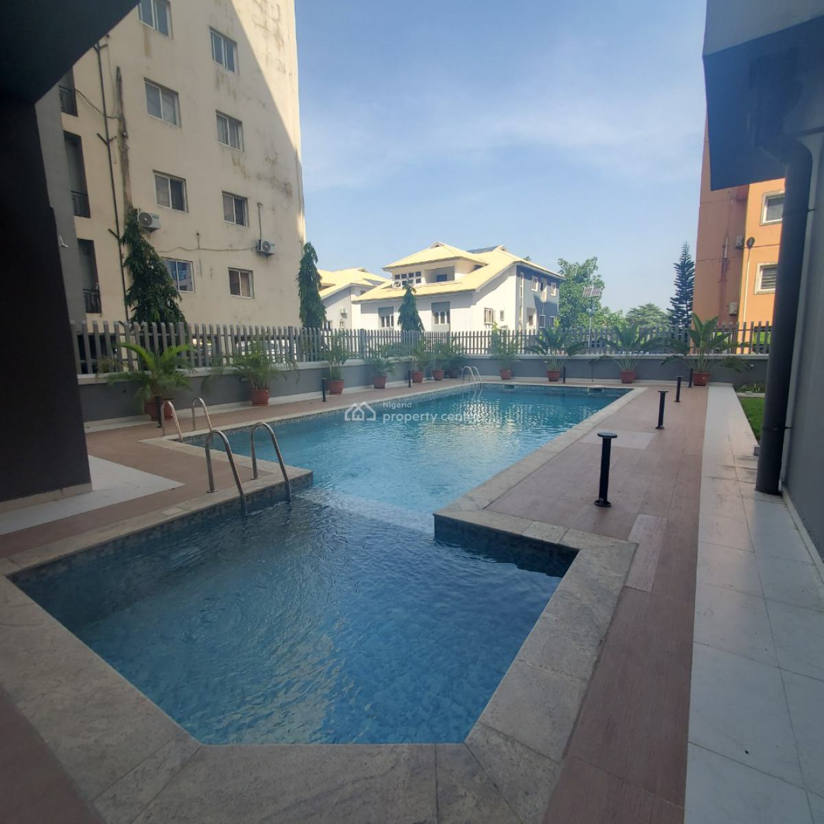 Excellent  3 Bedroom Apartment with a Pool and Elevator, Ikate, Lekki, Lagos, Flat / Apartment for Rent