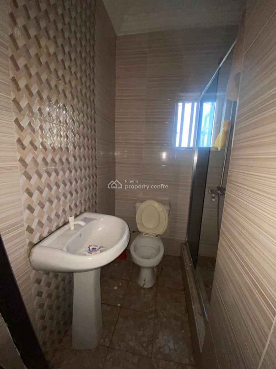 Standard  Two Bedroom Flat Upstairs with Balcony, Agungi, Lekki, Lagos, Flat / Apartment for Rent