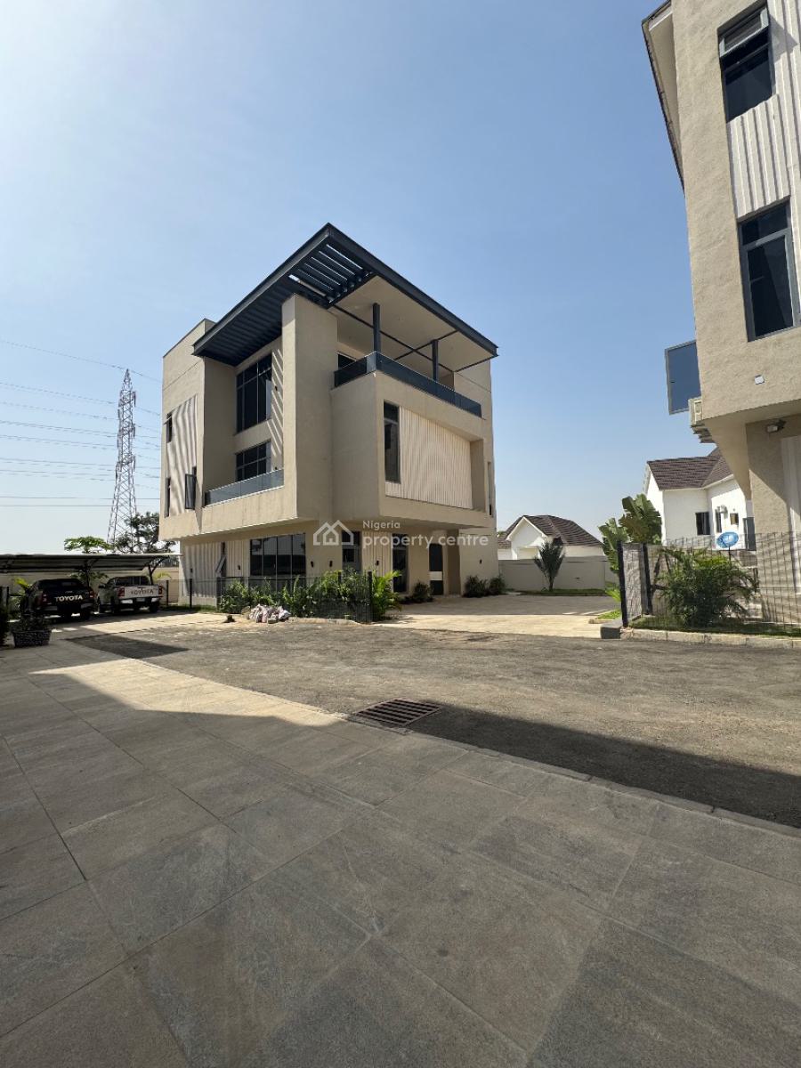 Newly Built 5 Bedrooms Detached Duplex,elevator,bq and Cinema Room, Katampe Extension, Katampe, Abuja, Detached Duplex for Sale