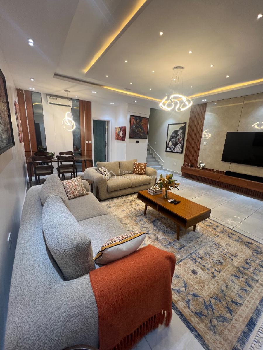 Luxury 4 Bedroom Terrace with a Bq, Victoria Island (vi), Lagos, House for Sale
