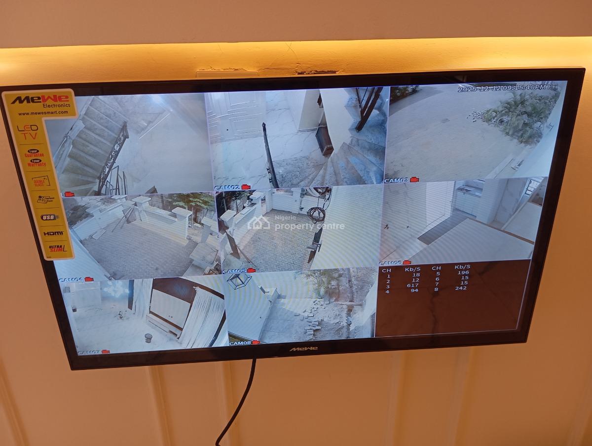 Luxurious Finished, Partly Furnished 4 Bedroom Terrace Duplex with Bq, Dawaki, Gwarinpa, Abuja, Terraced Duplex for Rent