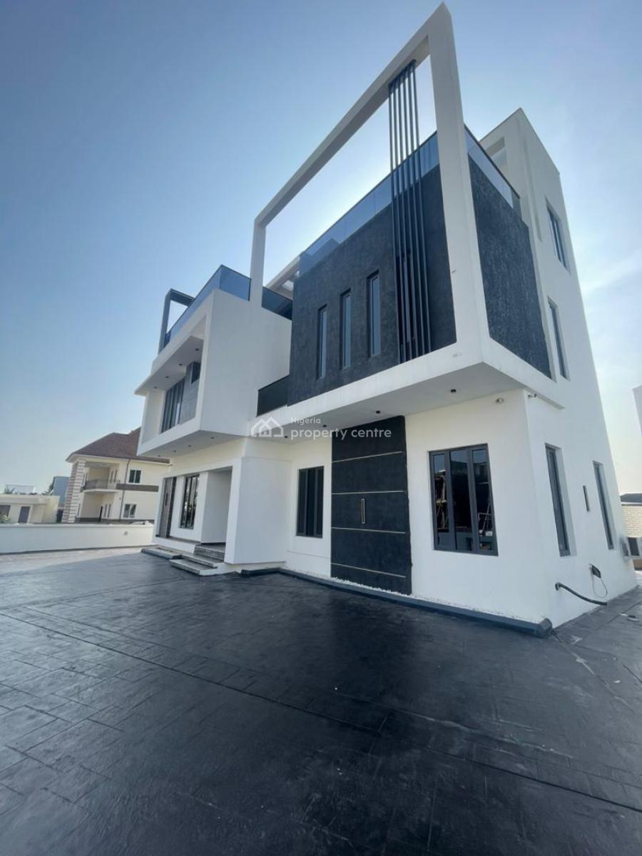 5 Bedroom Detached Duplex with Cinema, Swimming Pool & Bq, Osapa, Lekki, Lagos, Detached Duplex for Sale