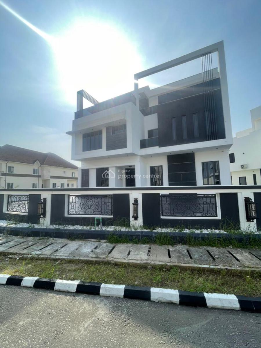 5 Bedroom Detached Duplex with Cinema, Swimming Pool & Bq, Osapa, Lekki, Lagos, Detached Duplex for Sale