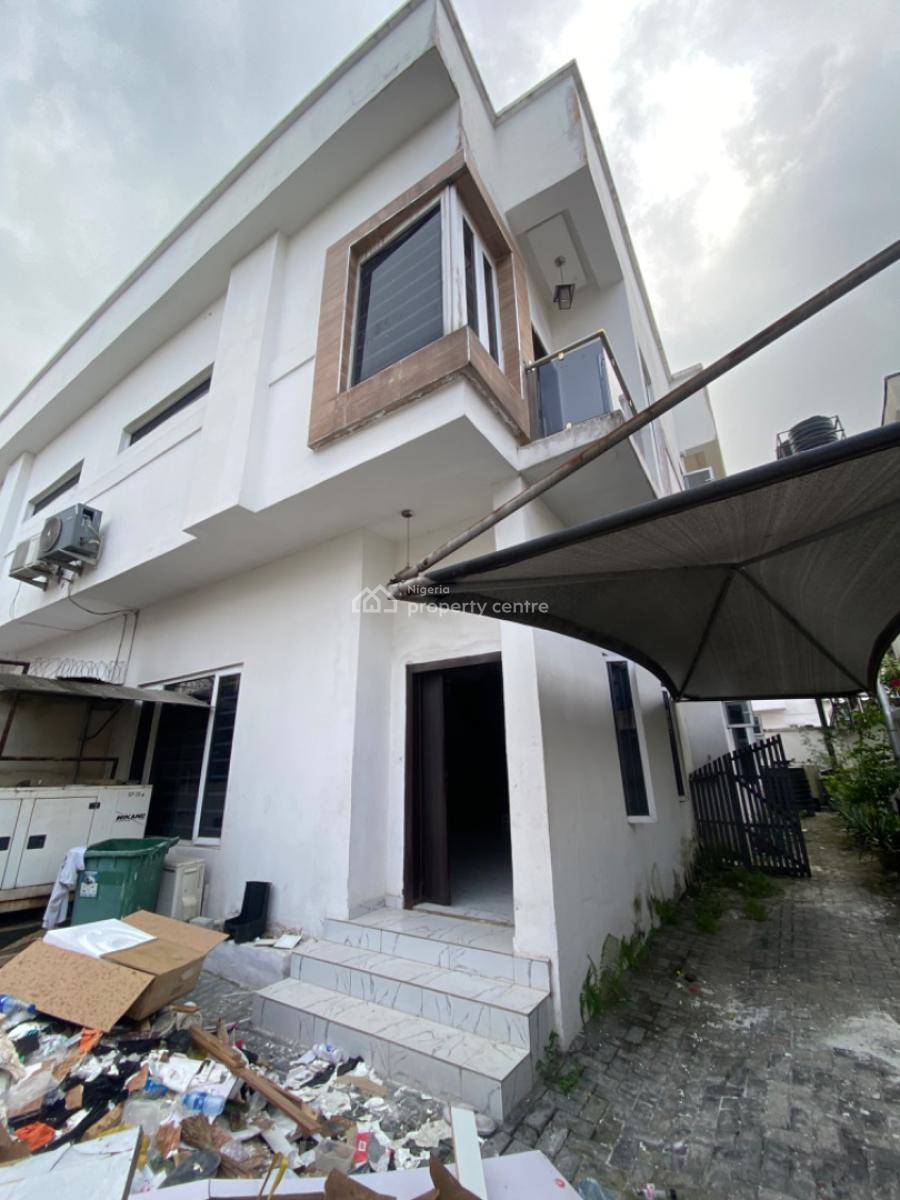 4 Bedroom Semi Detached Duplex with Bq, Osapa, Lekki, Lagos, Semi-detached Duplex for Rent