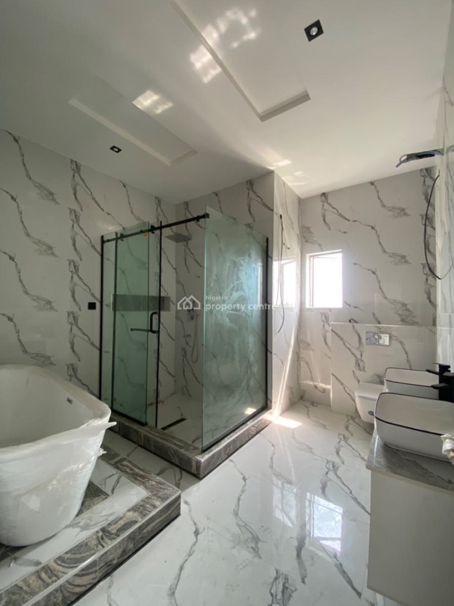 5 Bedroom Fully Detached Duplex with Bq,cinema,pool & Box Room, Osapa, Lekki, Lagos, Detached Duplex for Sale