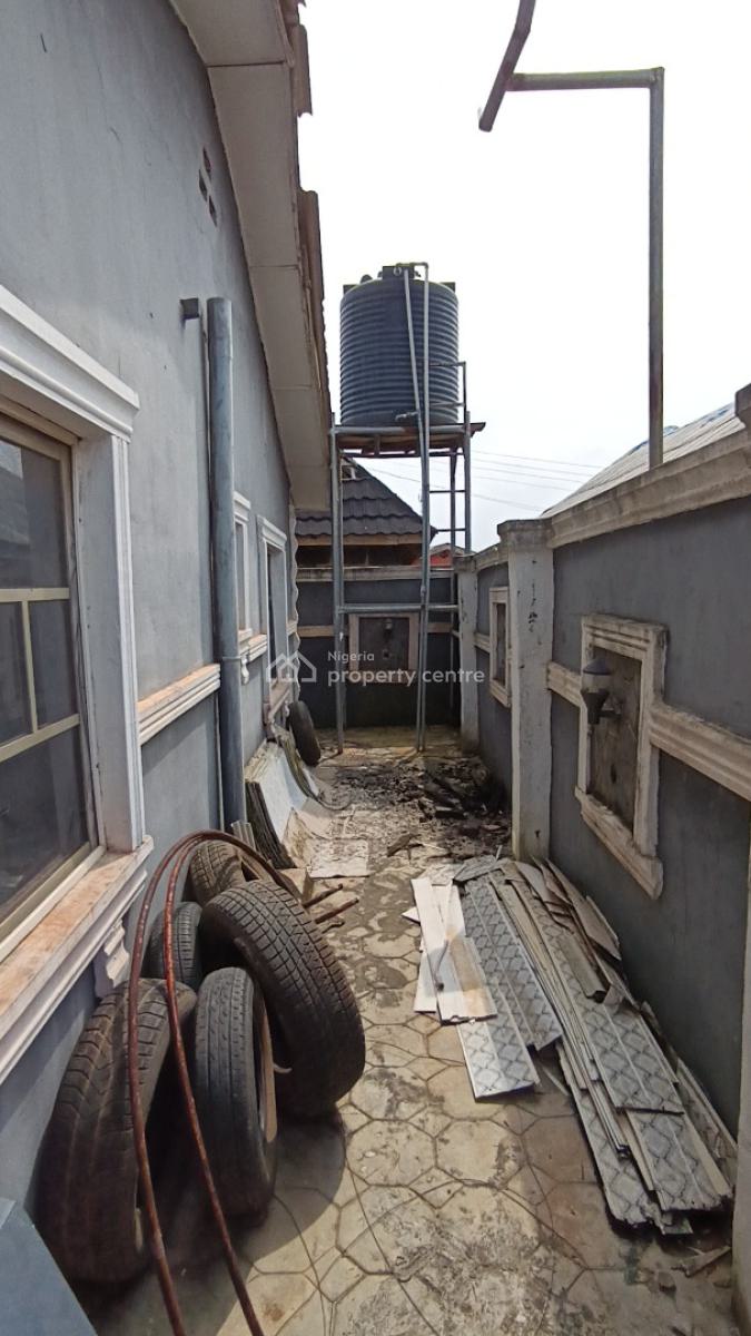 Decent 2 Bedroom Flat Pop Ceiling 2 Tenant in Compound, Lafenwa Close to Ayobo, Ado-odo/ota, Ogun, Flat / Apartment for Rent