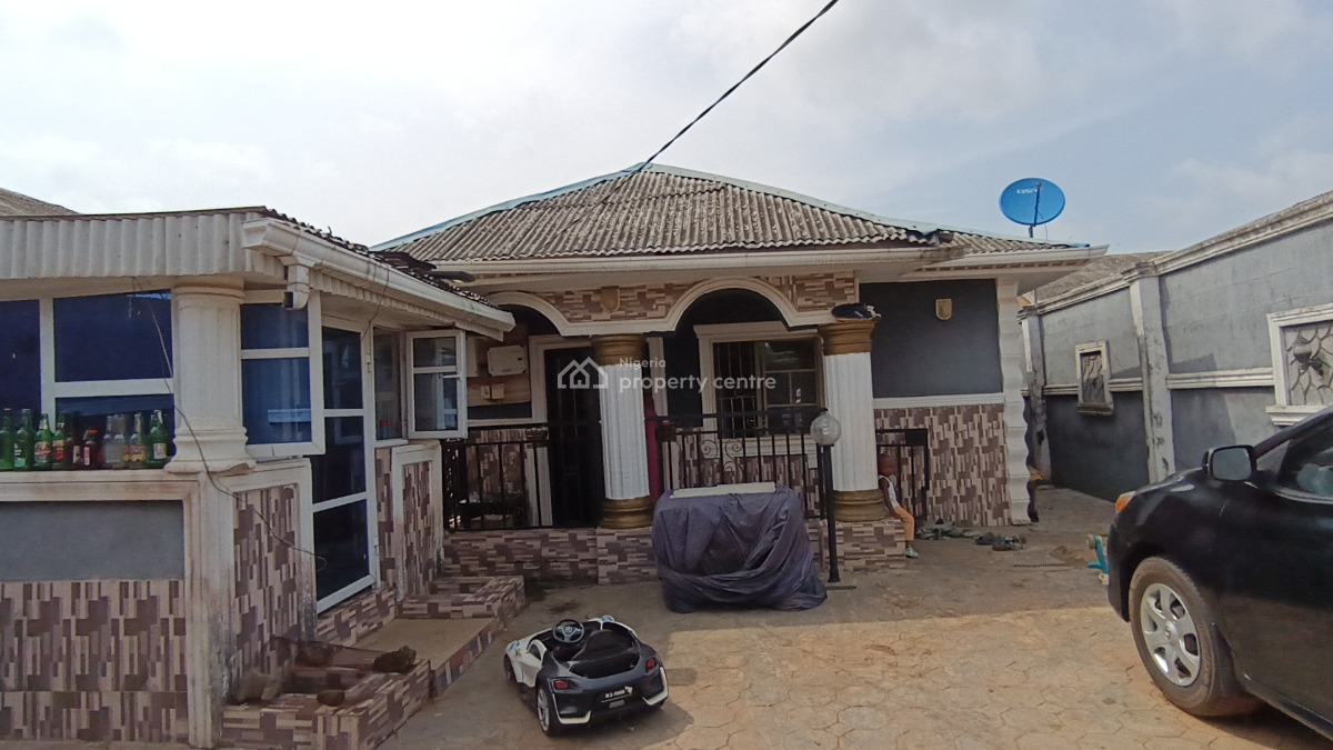 Decent 2 Bedroom Flat Pop Ceiling 2 Tenant in Compound, Lafenwa Close to Ayobo, Ado-odo/ota, Ogun, Flat / Apartment for Rent