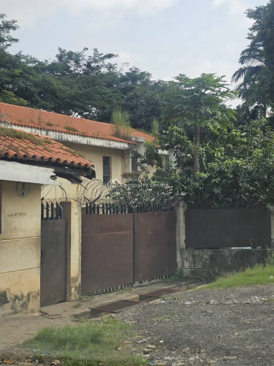 1950 Sqm Residential Plot with Old Demolishable Structure, C of O, Maitama District, Abuja, Residential Land for Sale