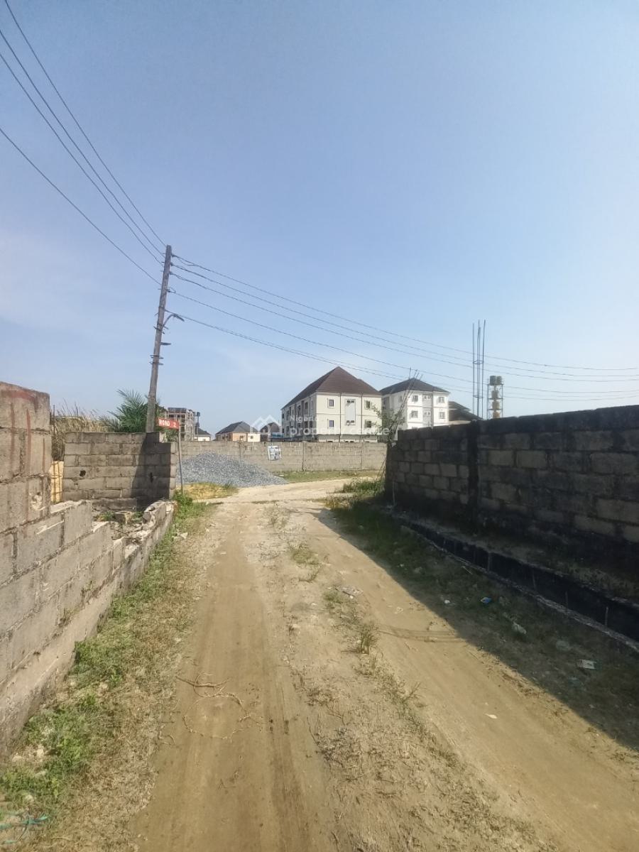 Land in a Very Strategic & Developed Location, Hopeville Estate, Sangotedo, Ajah, Lagos, Mixed-use Land for Sale