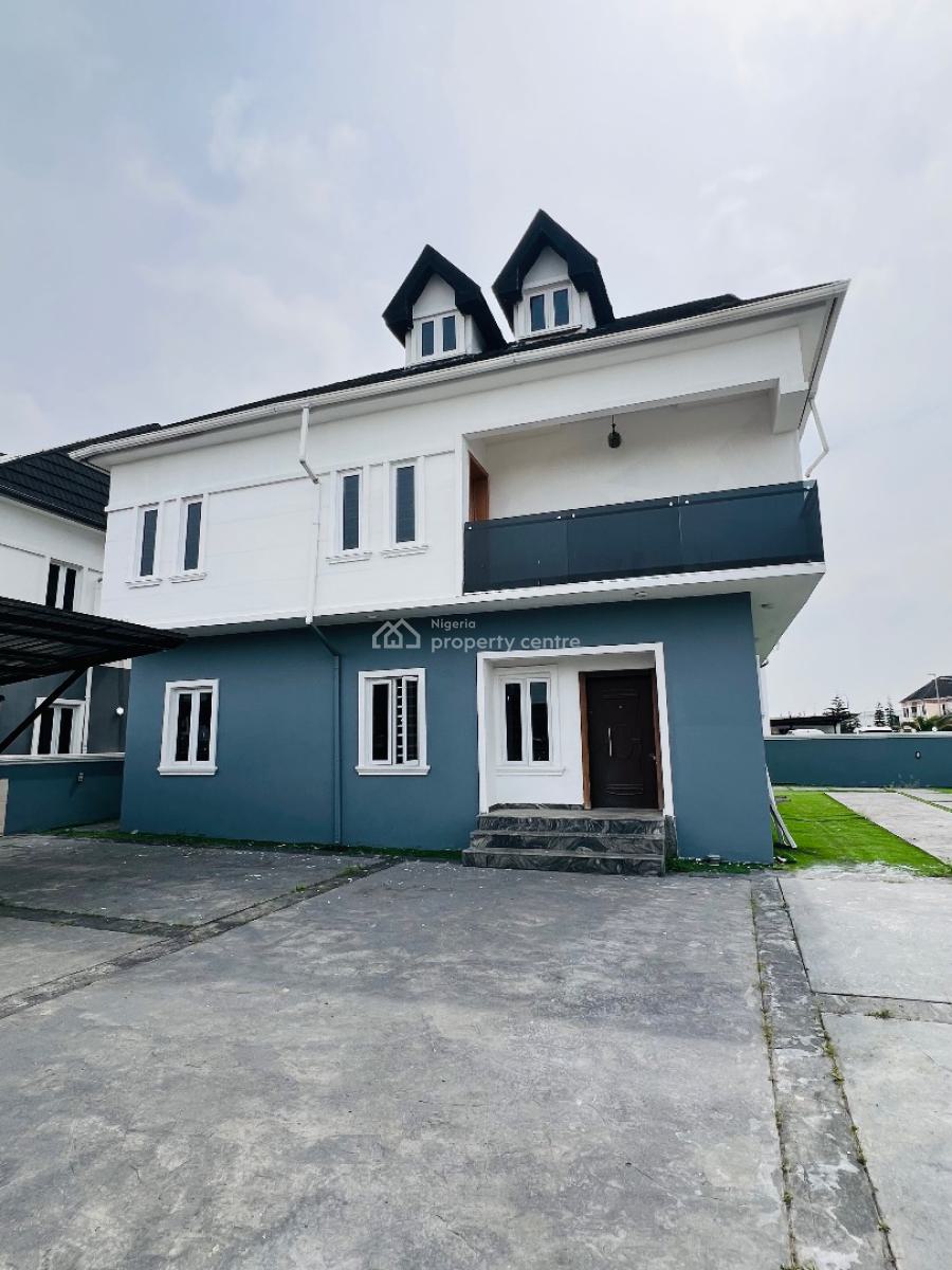 Luxury 5 Bedroom Triplex with Spacious Car Park, Ajah, Lagos, Detached Duplex for Rent