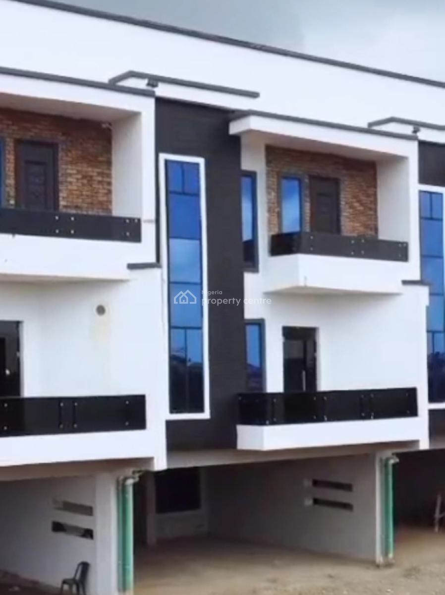 Luxury 4 Bedroom Terrace Duplex with Bq, Voera Estate, Berger, Arepo, Ogun, Terraced Duplex for Sale
