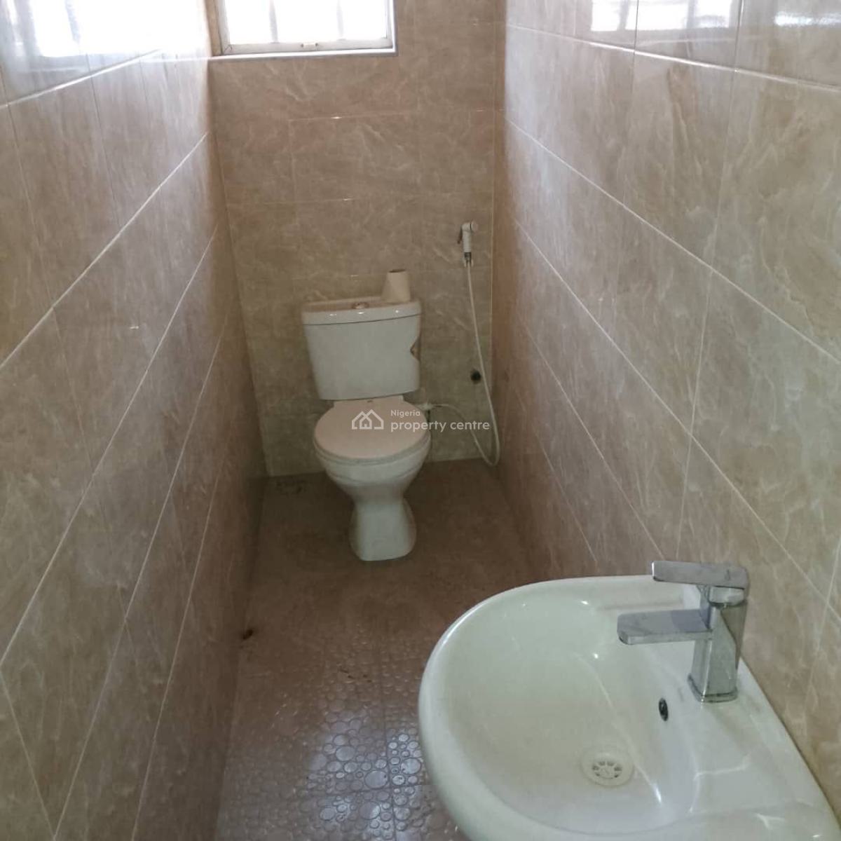 Nice 3 Bedroom Flat Upstairs, Osapa, Lekki, Lagos, Flat / Apartment for Rent