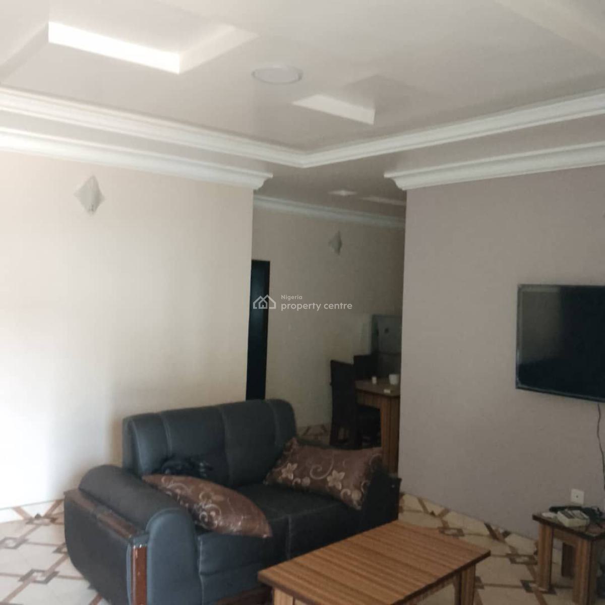 Nice 3 Bedroom Flat Upstairs, Osapa, Lekki, Lagos, Flat / Apartment for Rent