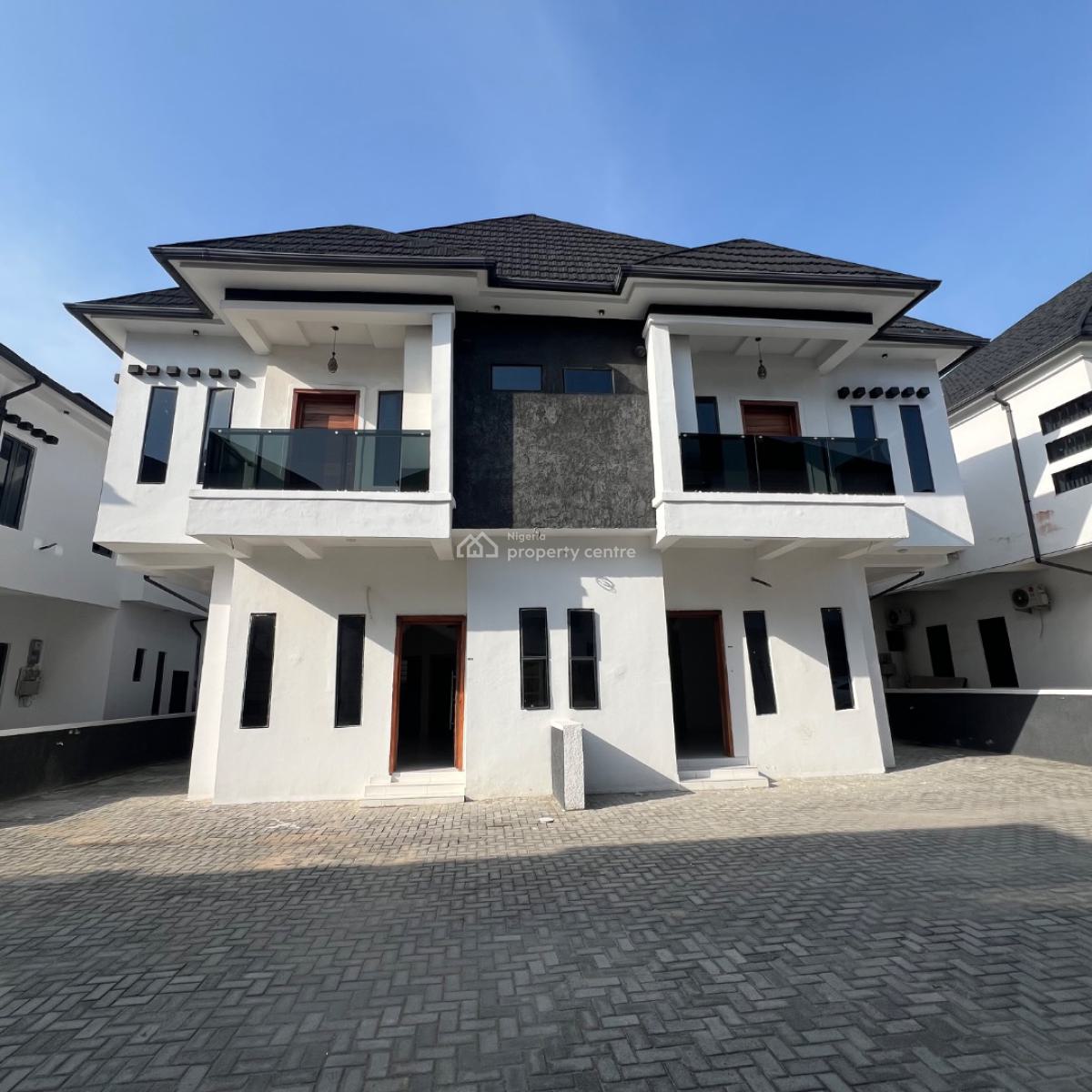 4 Bed& Bq  150 Million, Ikota, Lekki, Lagos, Semi-detached Duplex for Sale