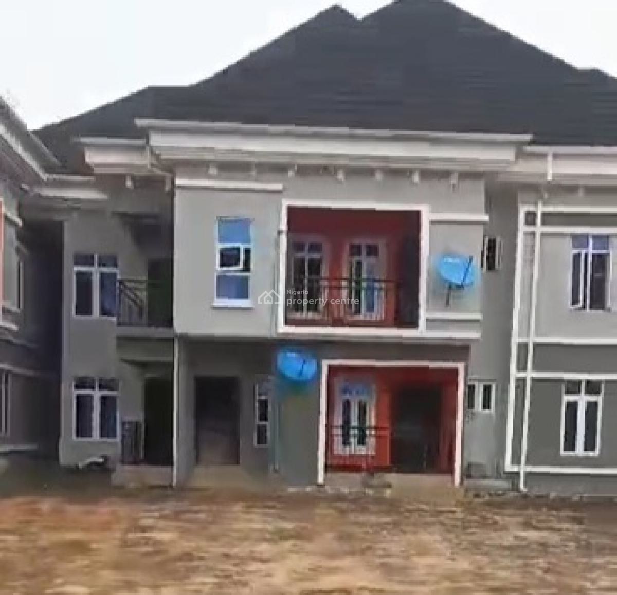 8 Flats of 2 Bedroom on 100ft By 100ft Land Title: Cofo, Ekae Guobadia, Off Country Home Road, Benin, Oredo, Edo, House for Sale