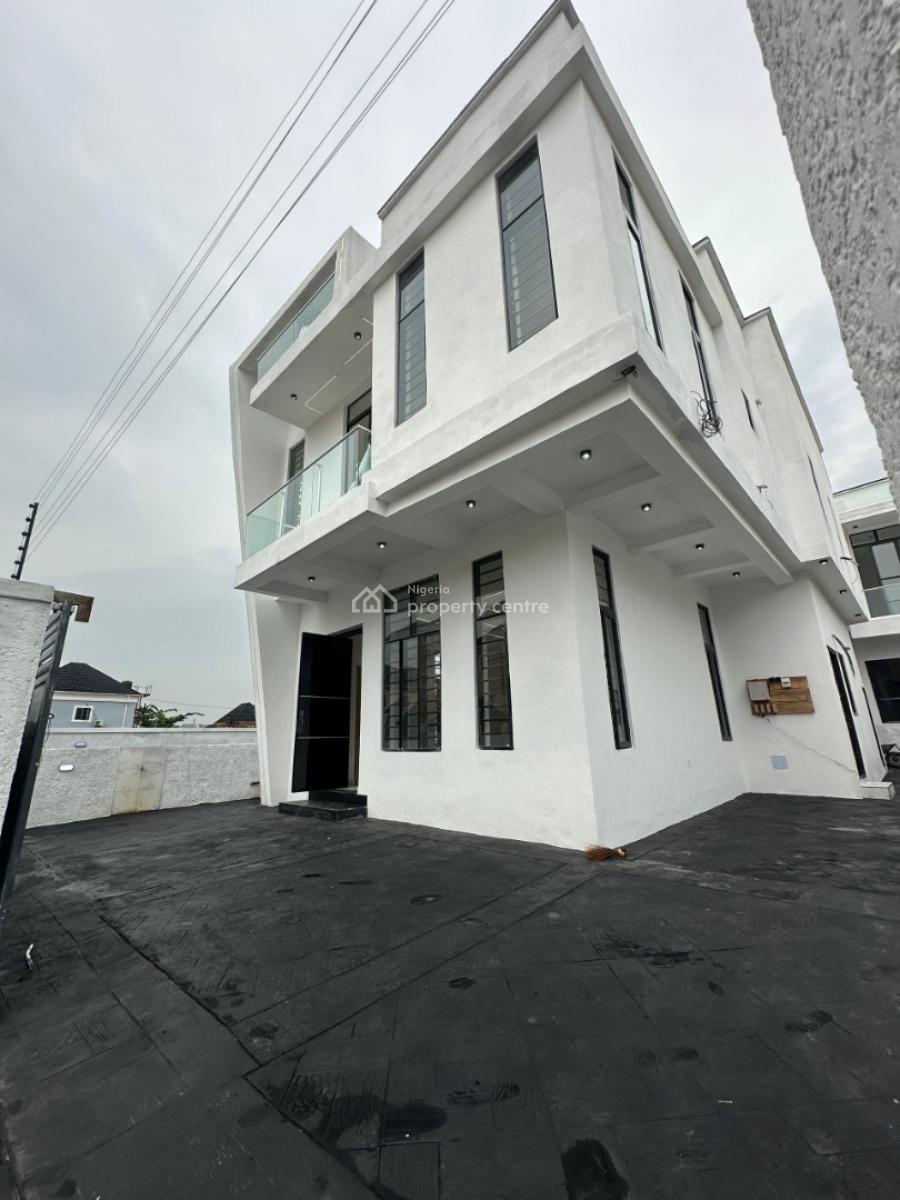 Exquisite Luxury Spacious 5 Bedroom Fully Detached Duplex with Bq, Ajah, Lagos, Detached Duplex for Sale