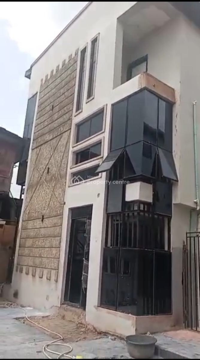 New Block of 13 Self Contain & 2 Mini Flat at Oshodi Suitable for Commercial Use, Off Church Street, Mafoluku, Oshodi, Lagos, Plaza / Complex / Mall for Rent