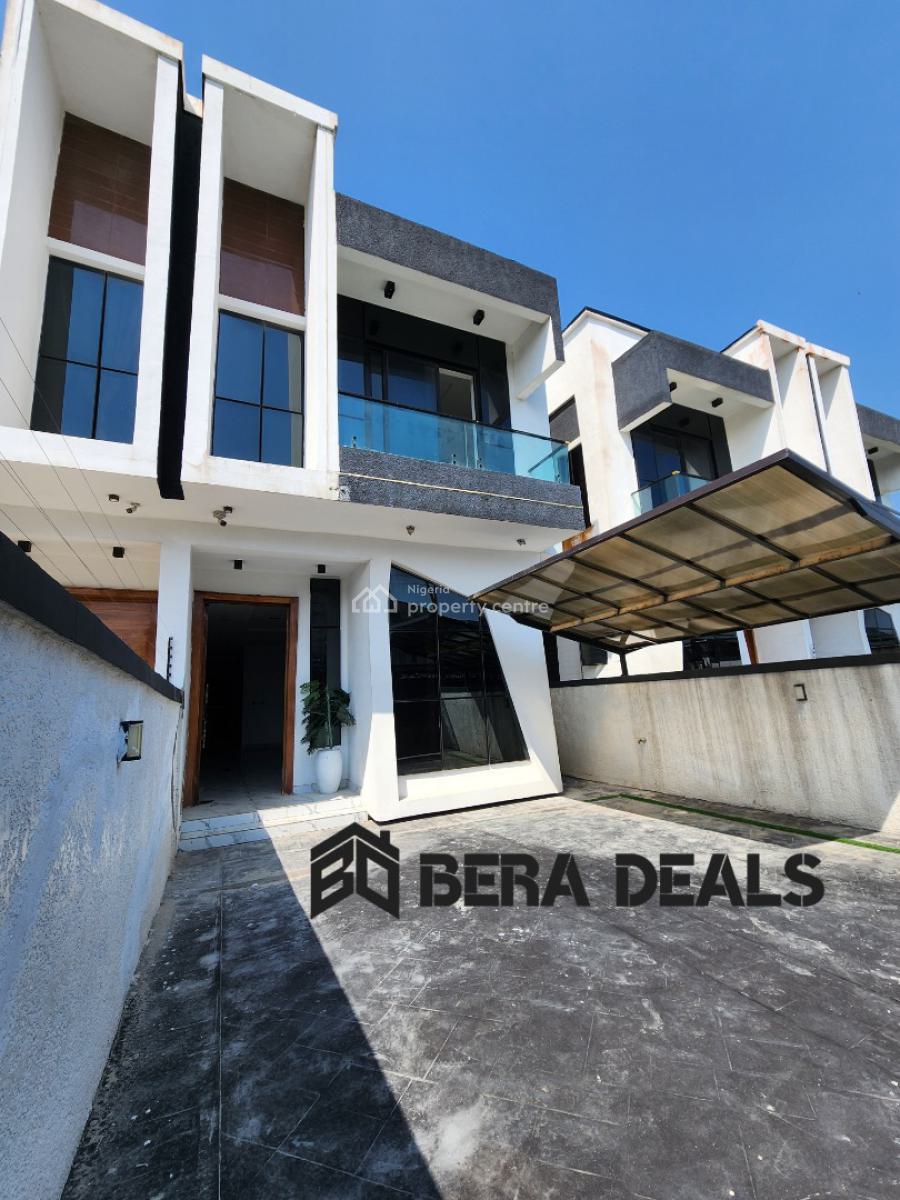 Newly Built Four(4) Bedroom Semi-detached Houses, Ikota, Lekki, Lagos, Semi-detached Duplex for Sale