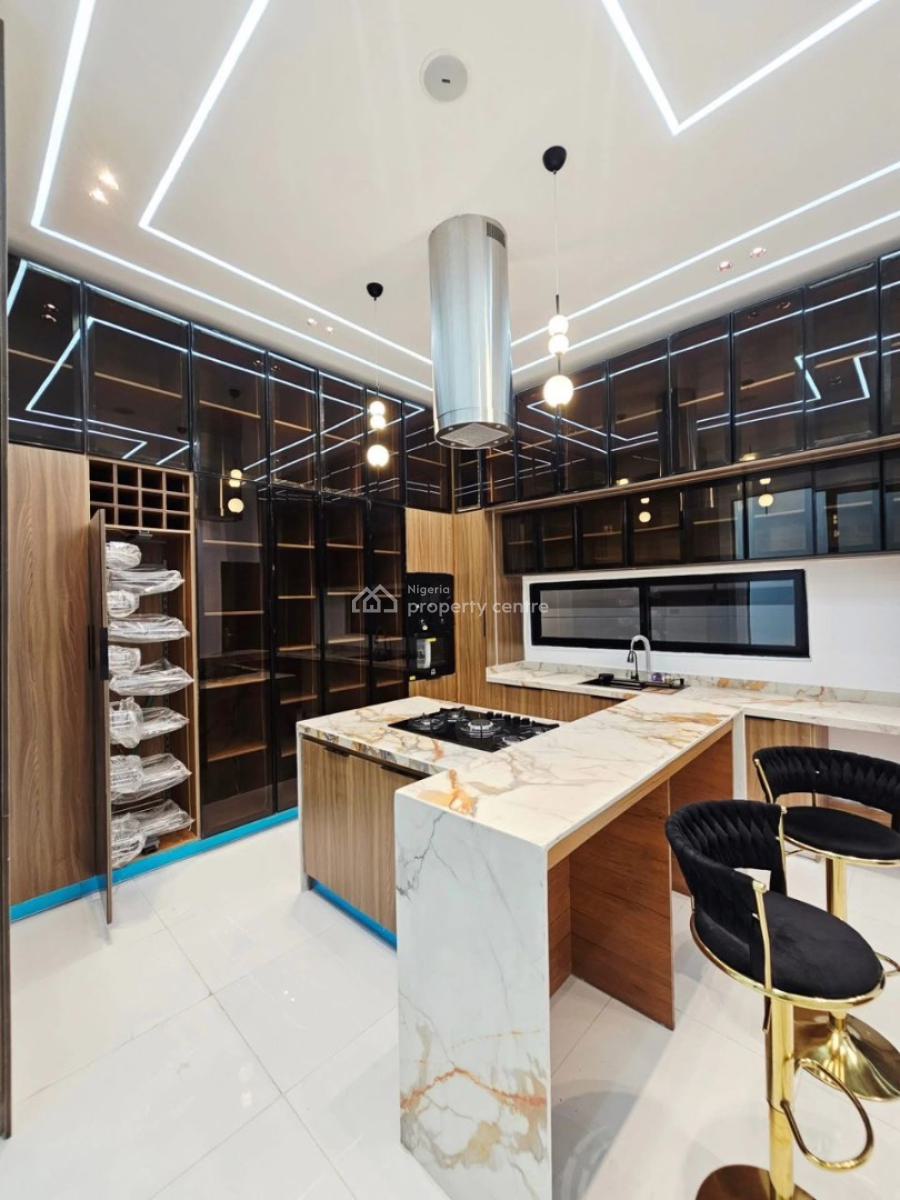 Stunning 5 Bedroom Fully Detached Duplex with Swimming Pool, Gym, Bq, Ikota Lekki Lagos, Ikota, Lekki, Lagos, Detached Duplex for Sale