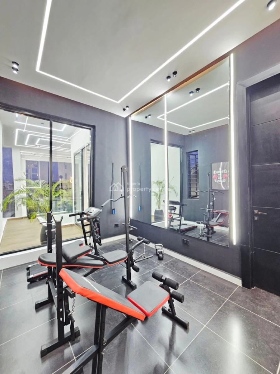 Stunning 5 Bedroom Fully Detached Duplex with Swimming Pool, Gym, Bq, Ikota Lekki Lagos, Ikota, Lekki, Lagos, Detached Duplex for Sale