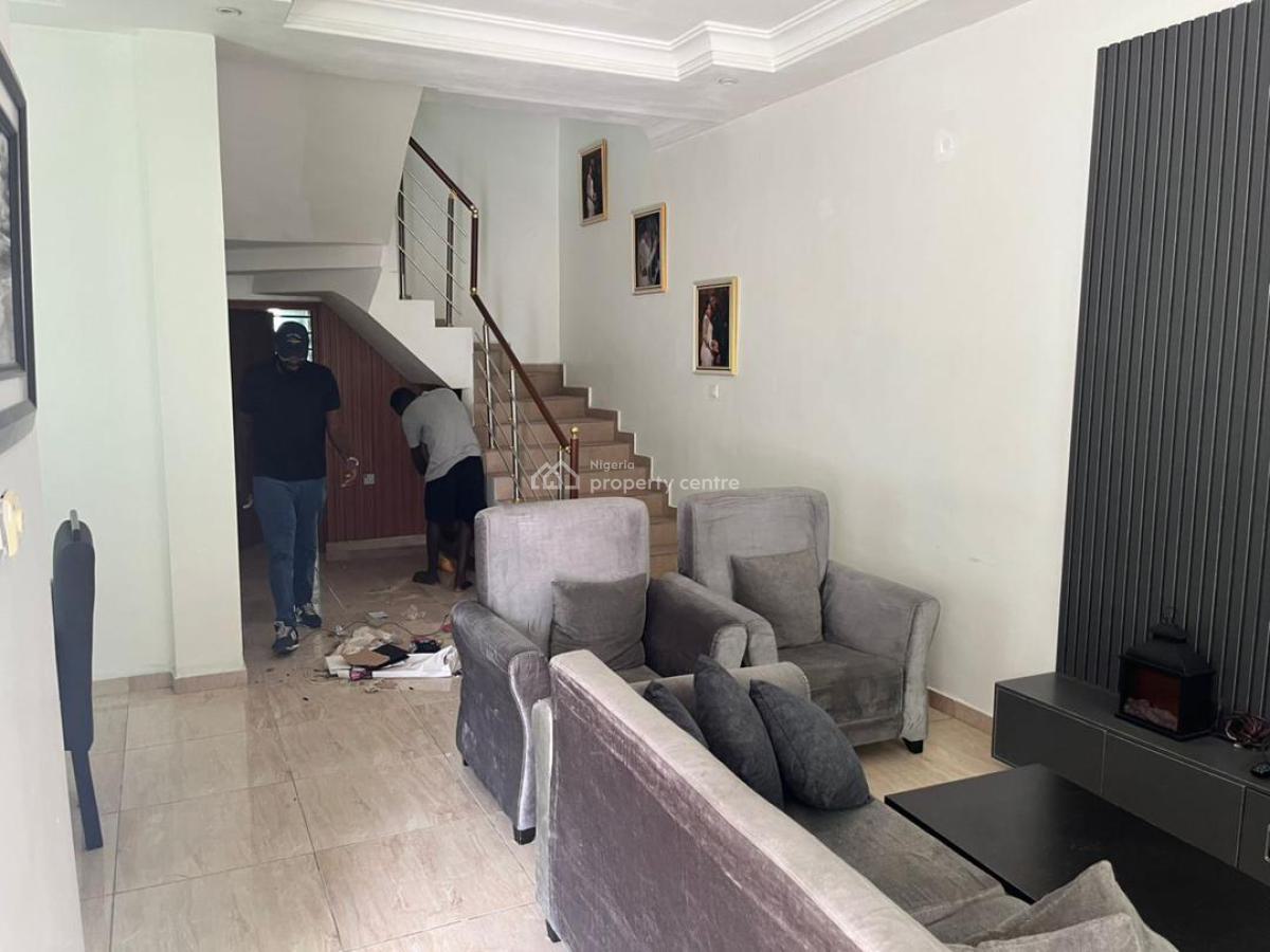 4 Bedroom Semi Detached Duplex with Bq, Osapa London, Lekki, Lagos, Semi-detached Duplex for Rent