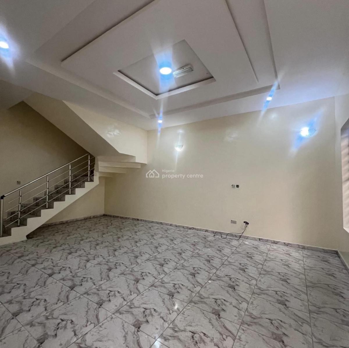 Renovated 4 Bedrooms Semi Detached Duplex with Bq /gated Estate, Gated Estate Ologolo Lekki, Ologolo, Lekki, Lagos, Semi-detached Duplex for Rent