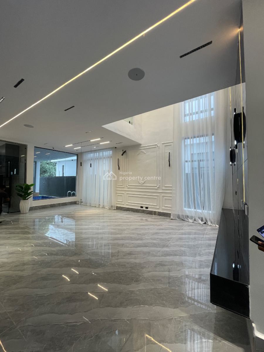 Luxury 5 Bedroom Detached Duplex with Pool and Bq, Chevron, Lekki, Lagos, Detached Duplex for Sale