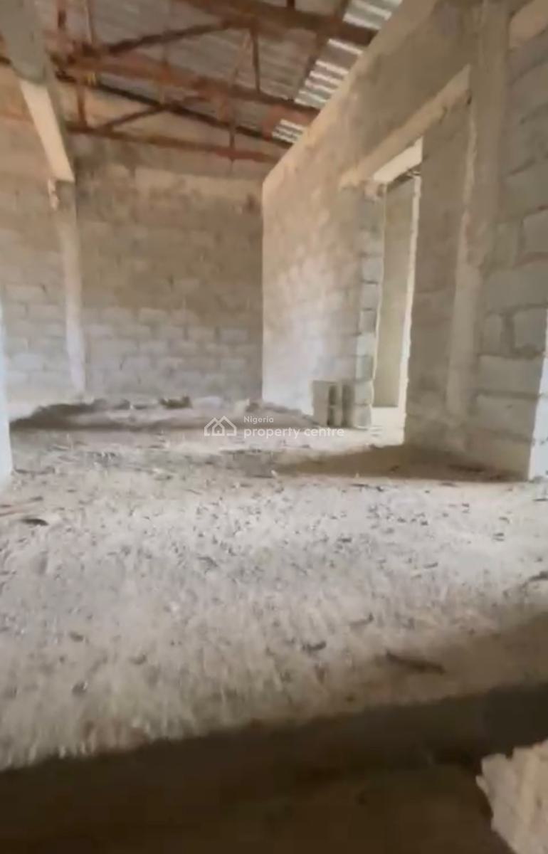 Massive Spacious 3 Bedroom En-suite carcassterrace Duplex, Admiralty Estate, Asokoro District, Abuja, Terraced Duplex for Sale