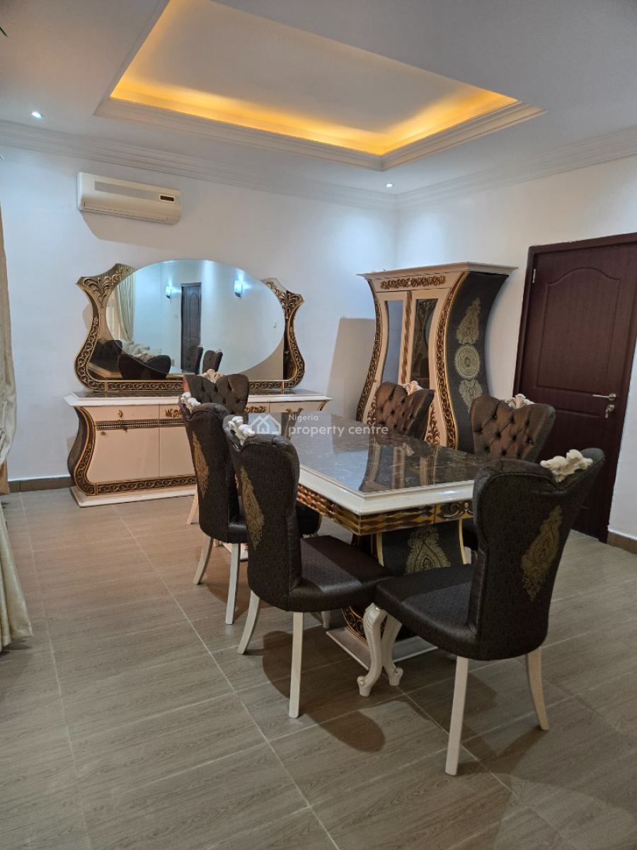 Furnished & Serviced 4 Bedroom Duplex with 3 Living Rooms, Office & Bq, Shoprite, Jabi, Abuja, Semi-detached Duplex for Rent