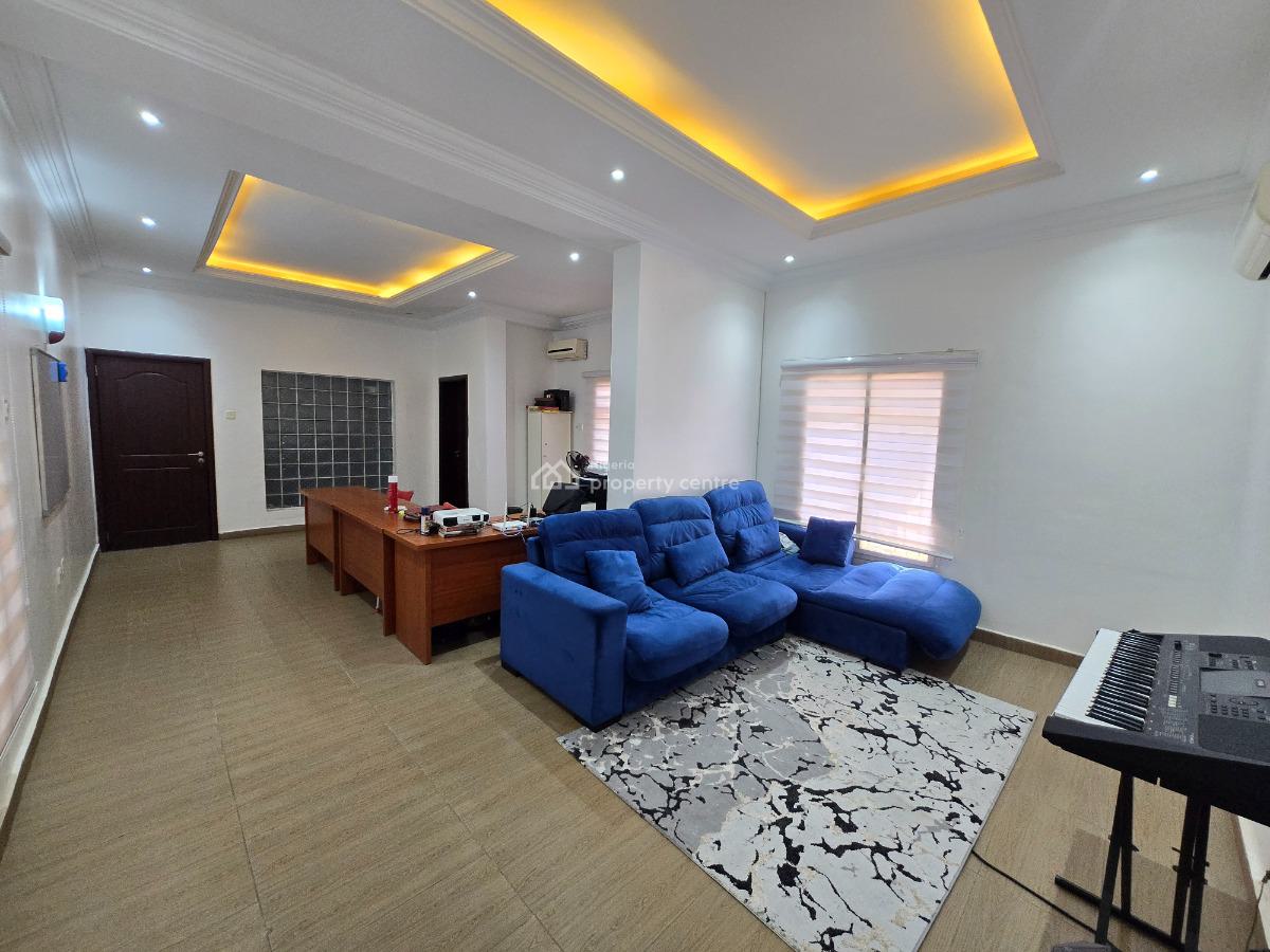 Furnished & Serviced 4 Bedroom Duplex with 3 Living Rooms, Office & Bq, Shoprite, Jabi, Abuja, Semi-detached Duplex for Rent