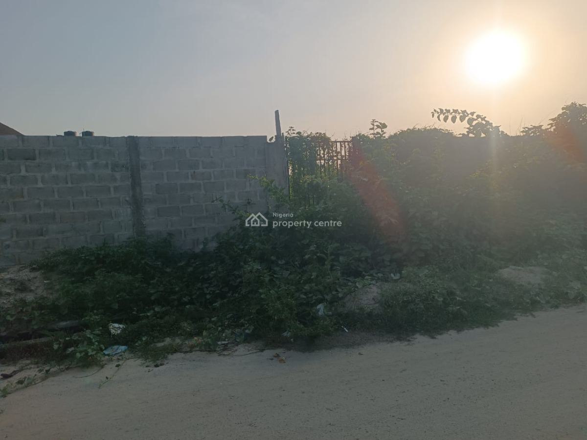 Fenced & Gated Dry Land Measuring 1,120sqm, Gra, Abijo, Lekki, Lagos, Mixed-use Land for Sale