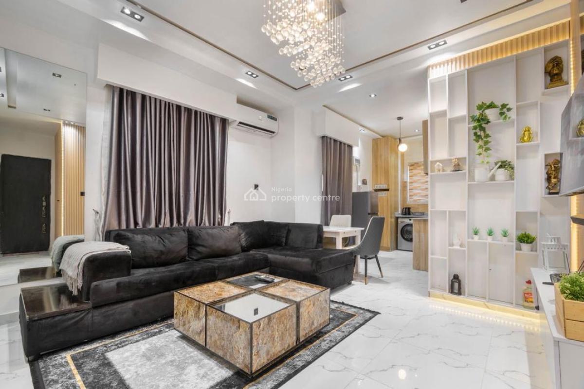 Beautifully Built 1bedroom Fully  Furnished & Serviced Apartment., Ologolo, Lekki, Lagos, Flat / Apartment for Sale