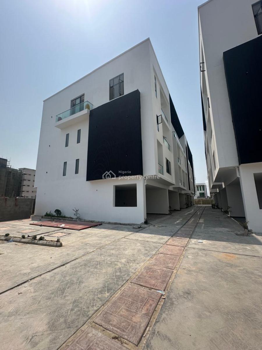 Luxury 4 Bedroom Terrace Duplex with Bq, Off Nike Art Gallery Road, Ikate Elegushi, Lekki, Lagos, Terraced Duplex for Sale