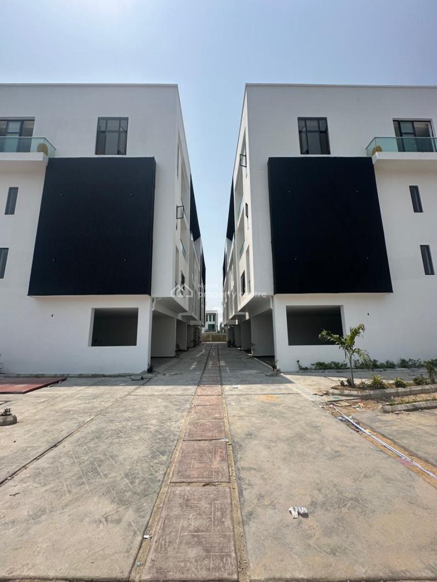Luxury 4 Bedroom Terrace Duplex with Bq, Off Nike Art Gallery Road, Ikate Elegushi, Lekki, Lagos, Terraced Duplex for Sale