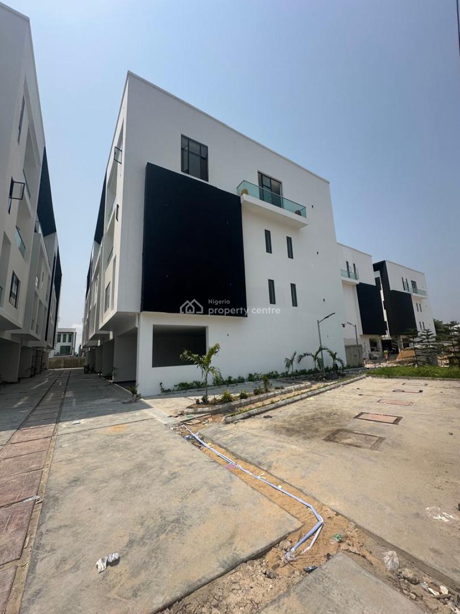 Luxury 4 Bedroom Terrace Duplex with Bq, Off Nike Art Gallery Road, Ikate Elegushi, Lekki, Lagos, Terraced Duplex for Sale