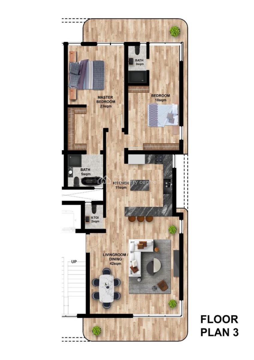 2 Bedroom Apartment, Lekki Phase 1, Lekki, Lagos, Flat / Apartment for Sale