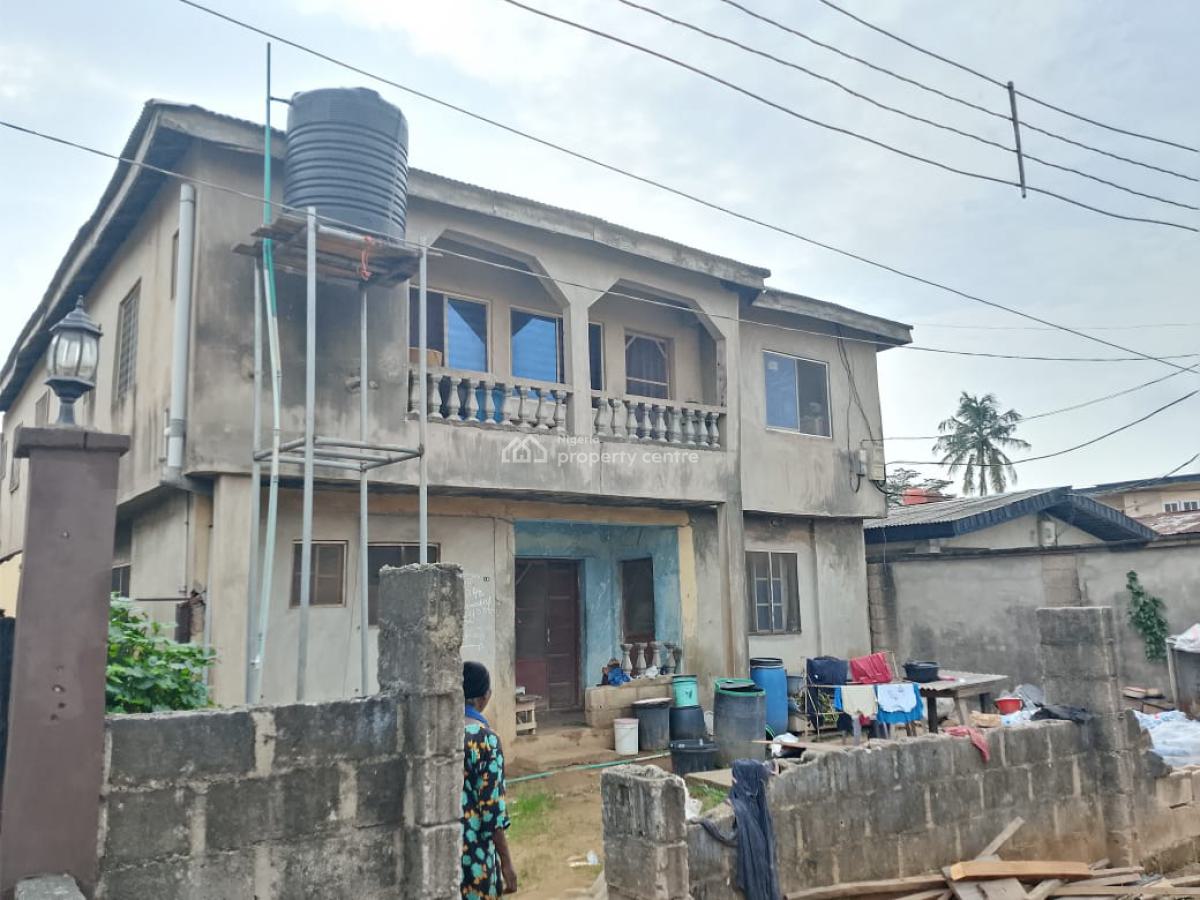 5 Blocks of a Room Self  with 2 Nos Room and Parlour Bq on 900sqm, Santos Estate Alimosho Egbeda, Egbeda, Alimosho, Lagos, Block of Flats for Sale