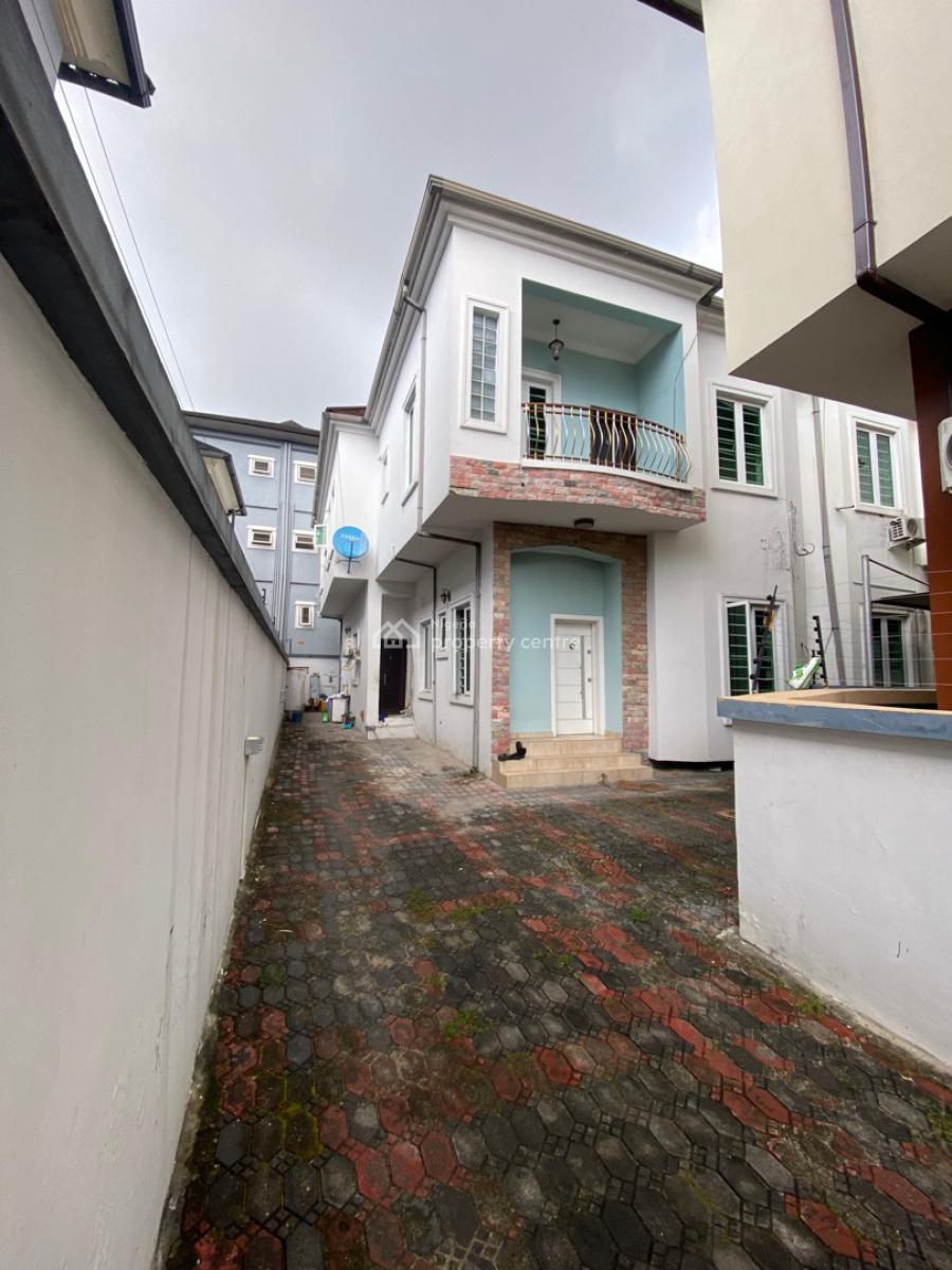4 Bedroom Semi Detached Duplex with Bq, Osapa London, Osapa, Lekki, Lagos, Semi-detached Duplex for Rent
