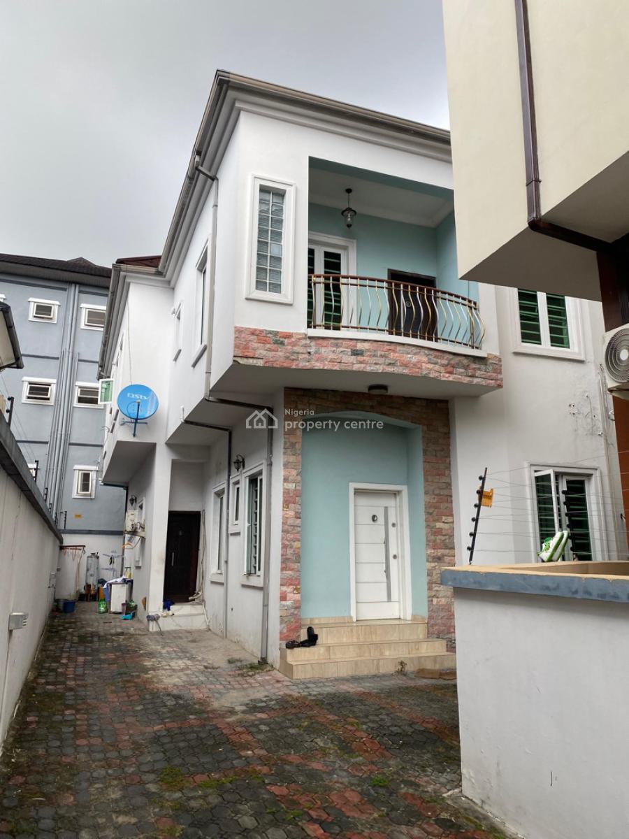 4 Bedroom Semi Detached Duplex with Bq, Osapa London, Osapa, Lekki, Lagos, Semi-detached Duplex for Rent