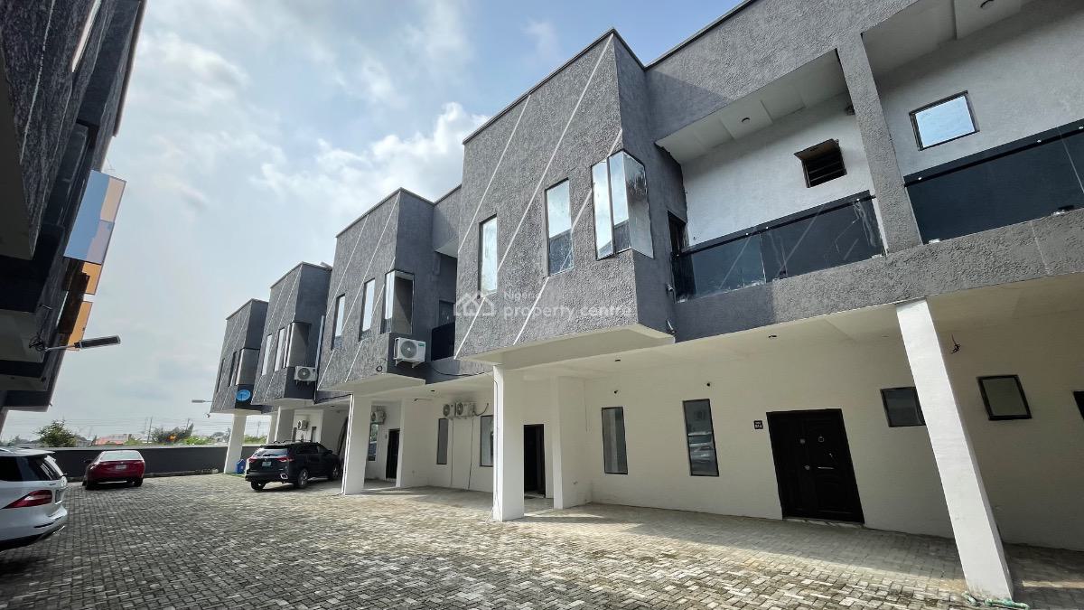 Sweet and Spacious 4 Bedroom Terraced Duplex with a Bq, General Paint, Ajah, Lagos, Terraced Duplex for Sale