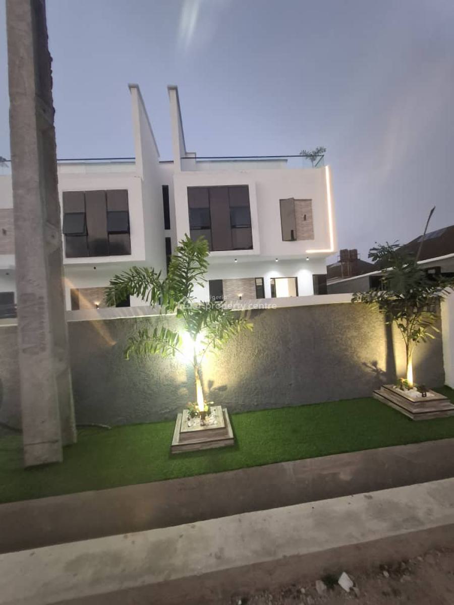 Luxury 5 Bedroom Semi Detached Duplex with Bq Penthouse and Open Terrace, Sangotedo, Ajah, Lagos, Semi-detached Duplex for Sale