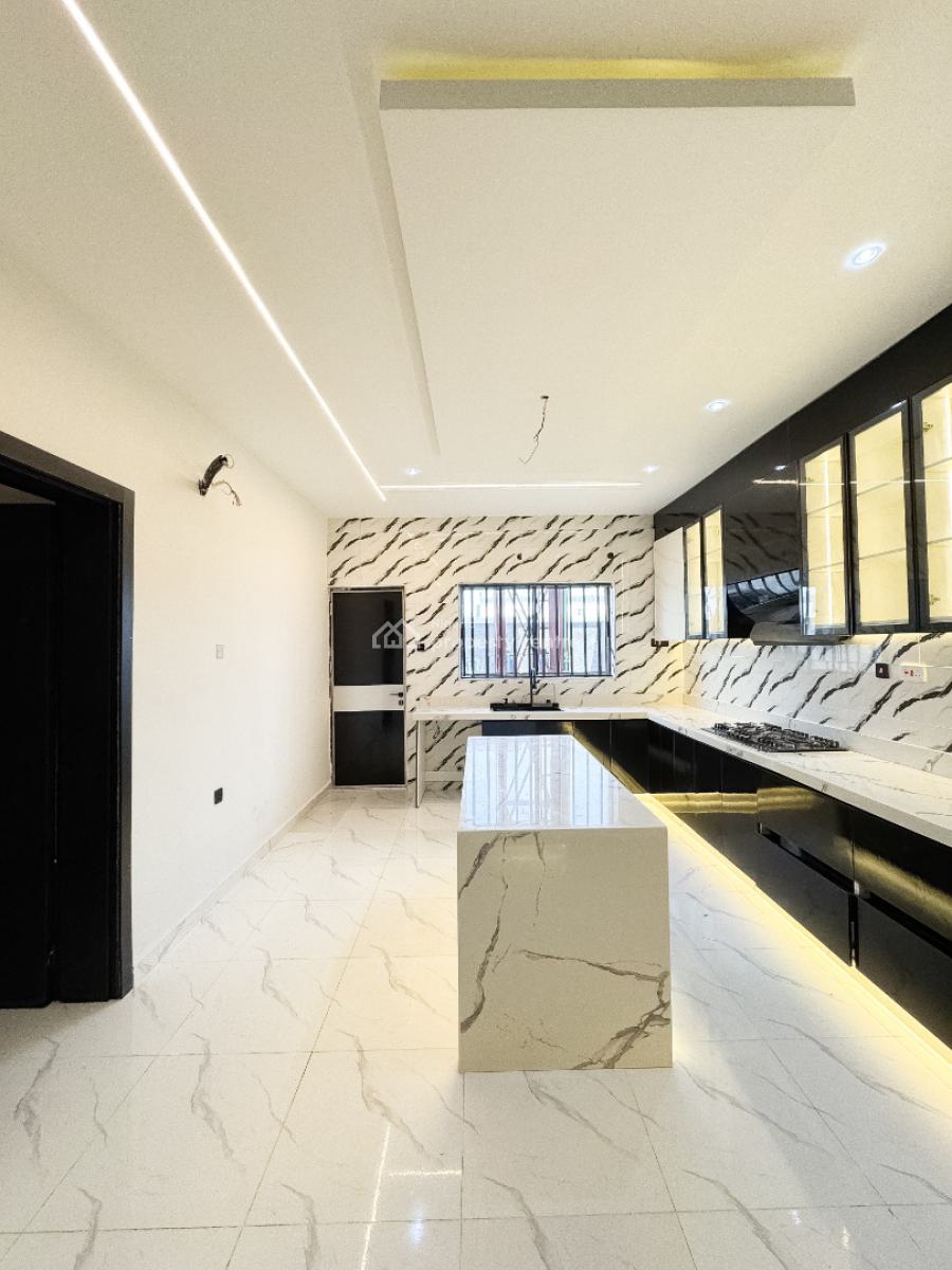 Luxury 5 Bedroom Semi Detached Mansion with Penthouse and Open Terrace, Sangotedo, Ajah, Lagos, Semi-detached Duplex for Sale