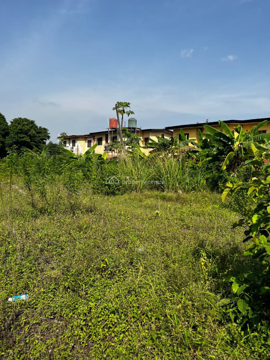 Vacant 2plots Measuring 1200sqm Approximately, Owukori Crescent, Alaka Estate, Alaka, Surulere, Lagos, Residential Land for Sale