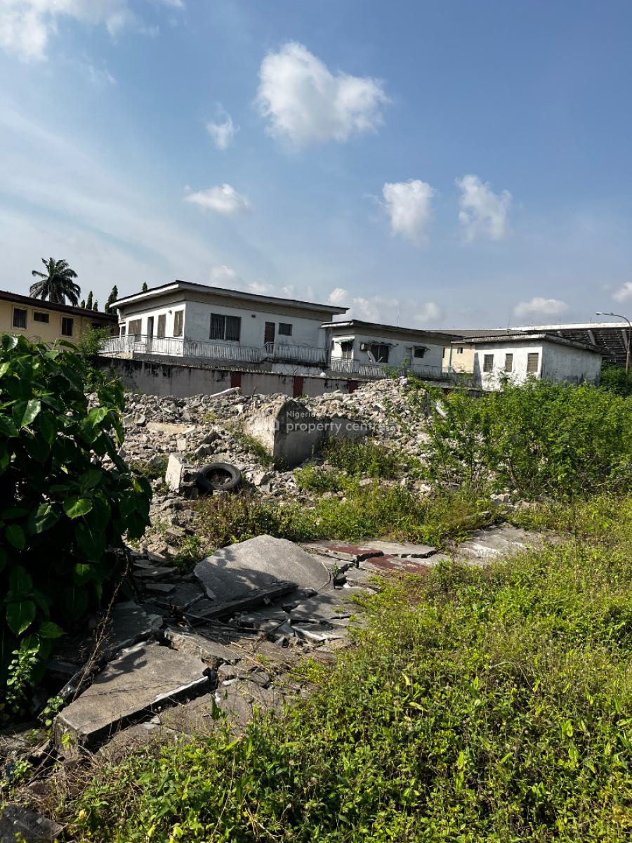 Vacant 2plots Measuring 1200sqm Approximately, Owukori Crescent, Alaka Estate, Alaka, Surulere, Lagos, Residential Land for Sale