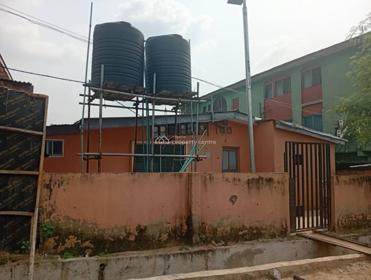 Bungalow with 7 Flats, Akiode, Ojodu, Lagos, Block of Flats for Sale